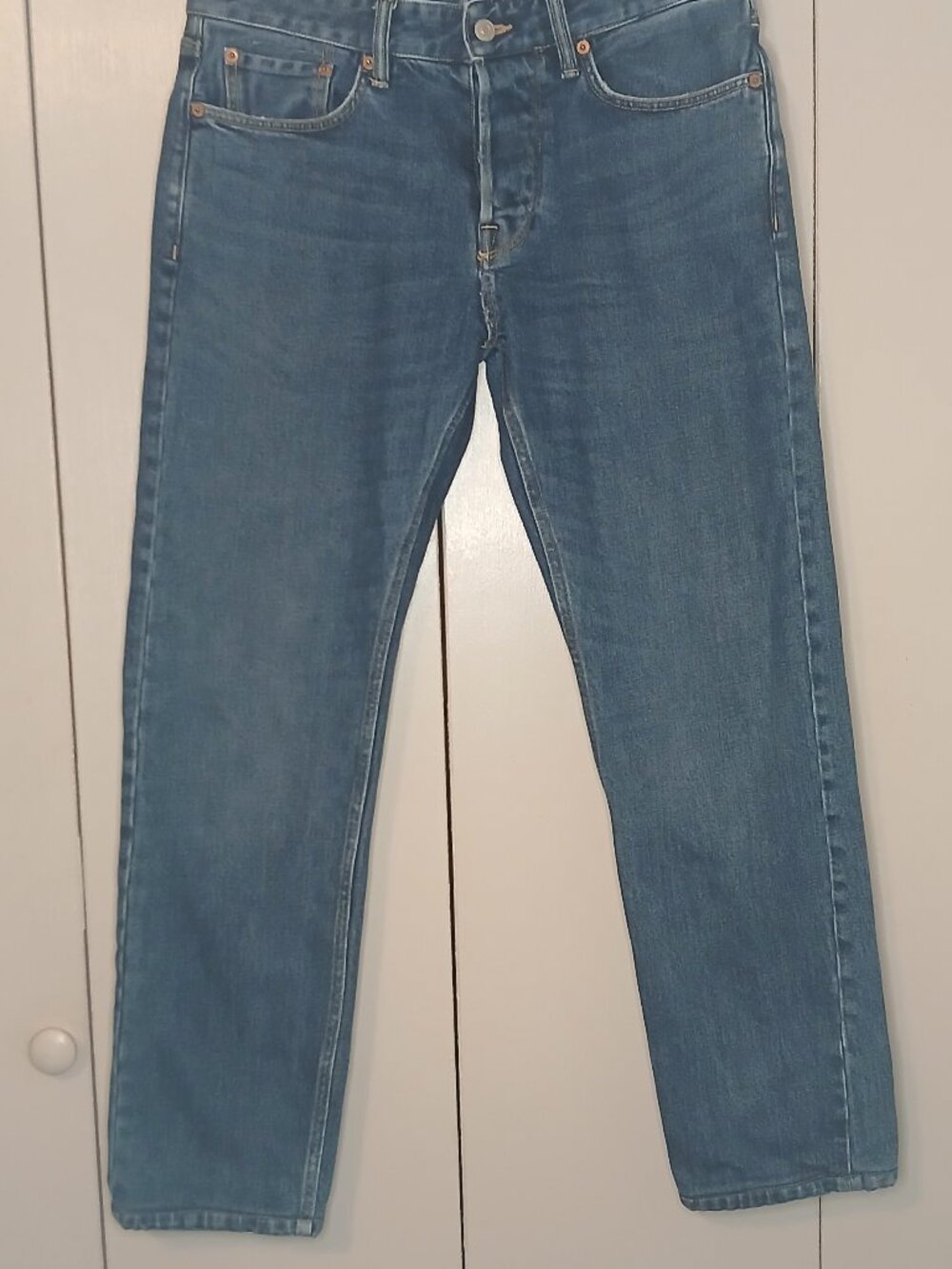 Buck Mason Men's Jeans 31x34 Ford Standard Button Fly (0909N7)
